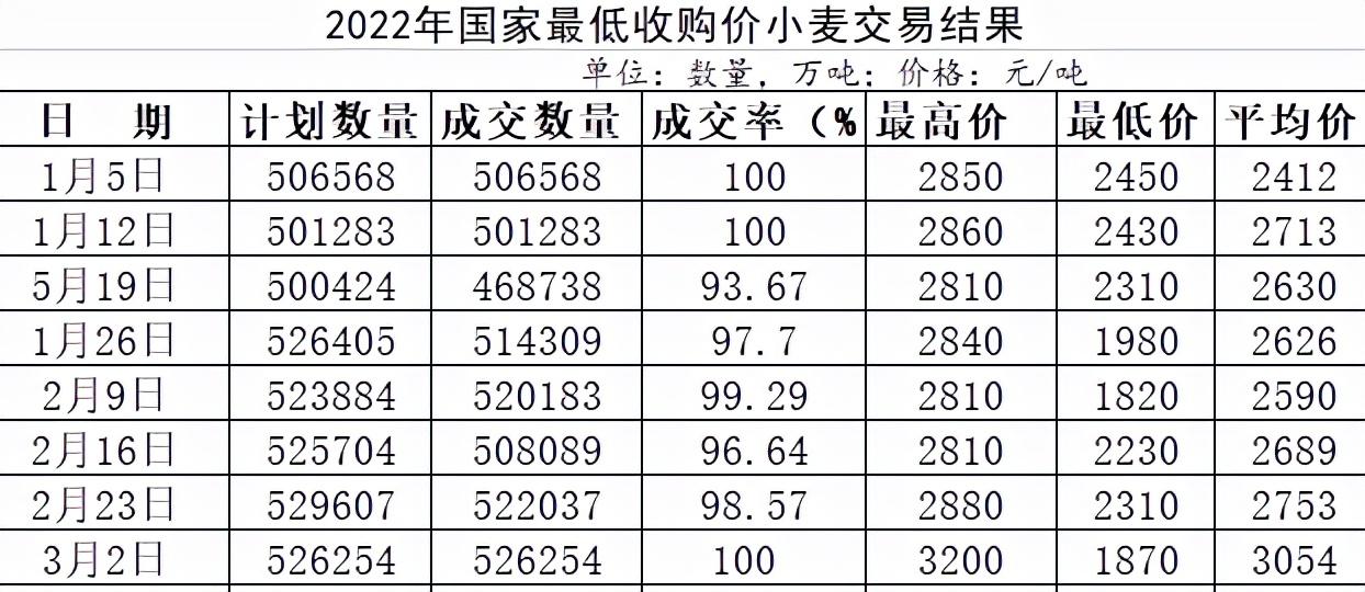 进口小麦价格最新行情分析