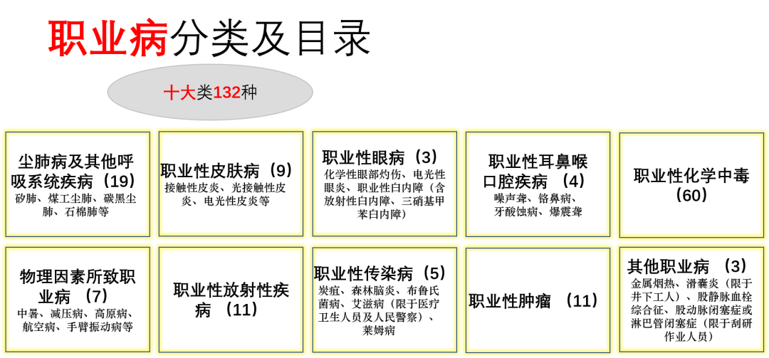 最新职业病目录解析