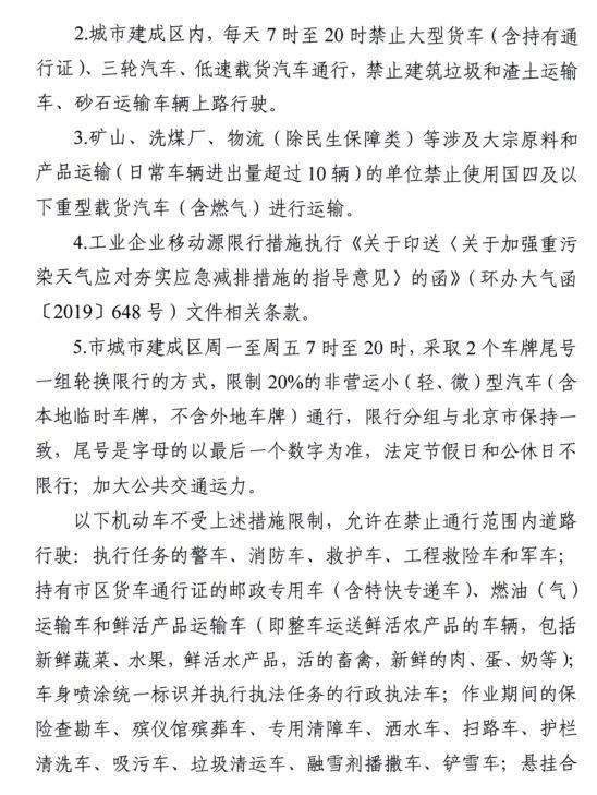 迁安限行最新消息，全面解析与影响展望