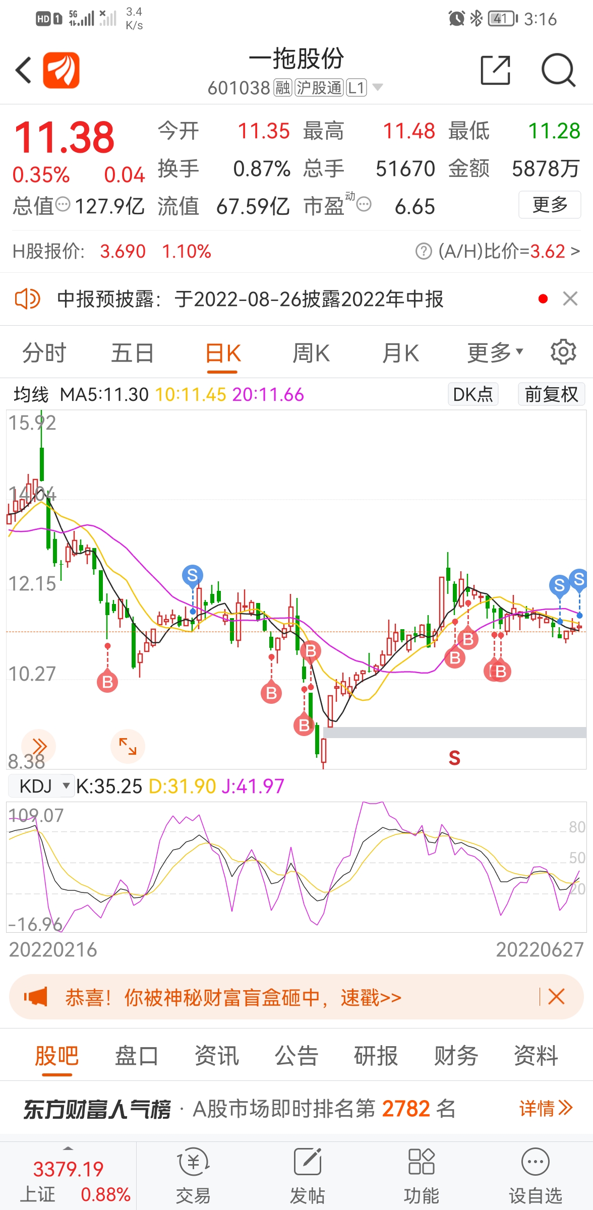 一拖股份最新消息综述